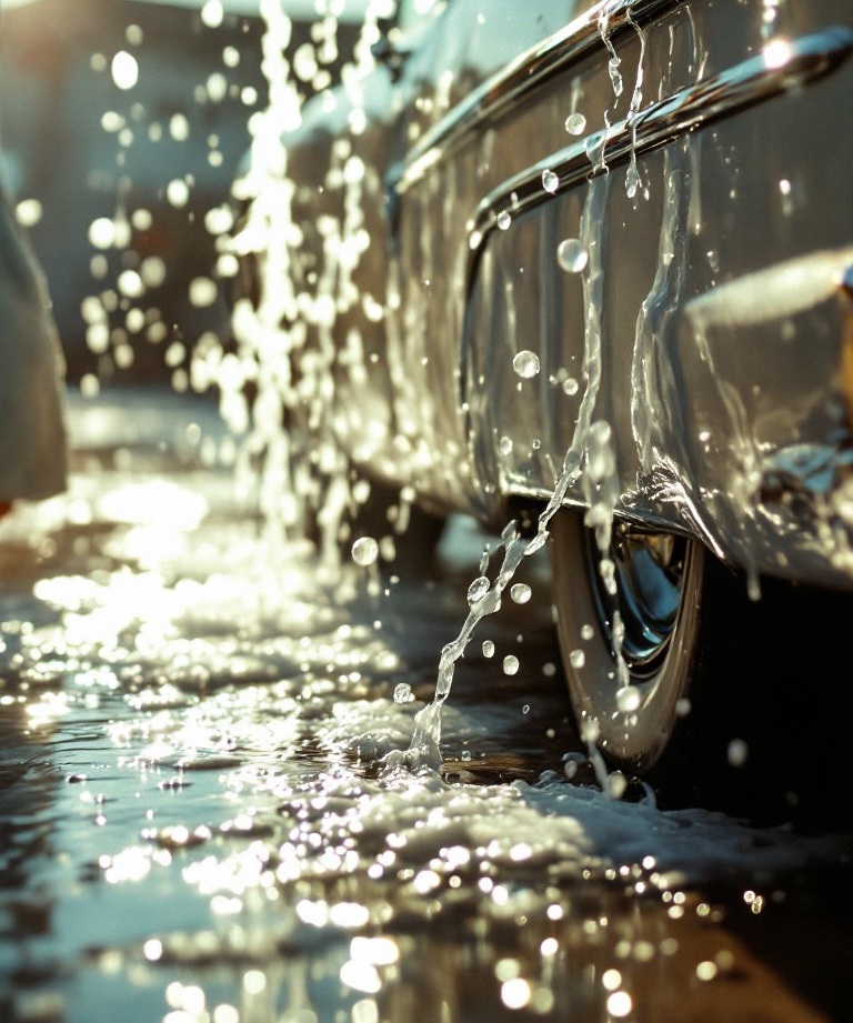 Modern Car Wash Bay